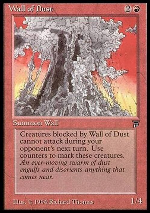 Wall of Dust ~ Legends [ Excellent ] [ Magic MTG ] - London Magic Traders Limited