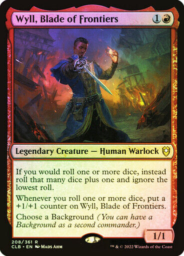 FOIL Wyll, Blade of Frontiers ~ Commander Legends 2: Baldur's Gate [ NM ] - London Magic Traders Limited