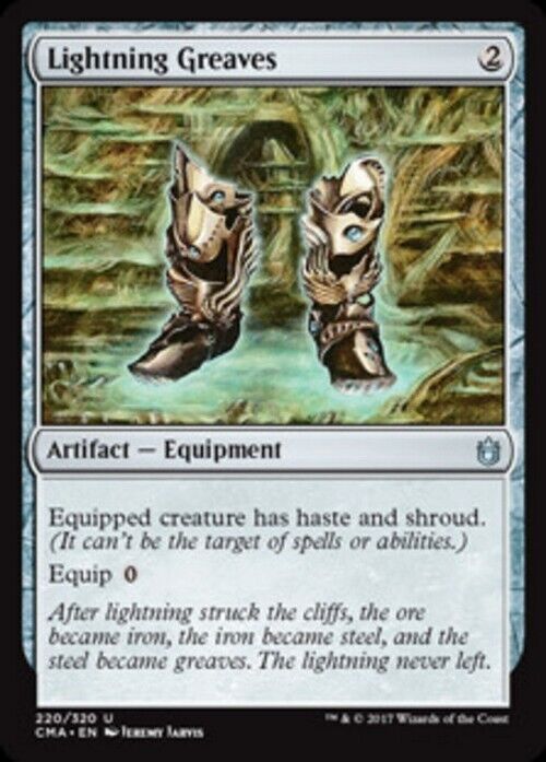 Lightning Greaves ~ Commander Anthology [ NearMint ] [ Magic MTG ] - London Magic Traders Limited