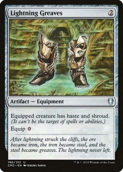 Lightning Greaves ~ Commander Anthology 2018 [ NearMint ] [ Magic MTG ] - London Magic Traders Limited