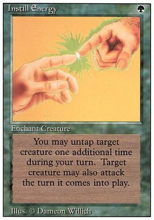 Instill Energy ~ Revised [ Excellent ] [ Magic MTG ] - London Magic Traders Limited