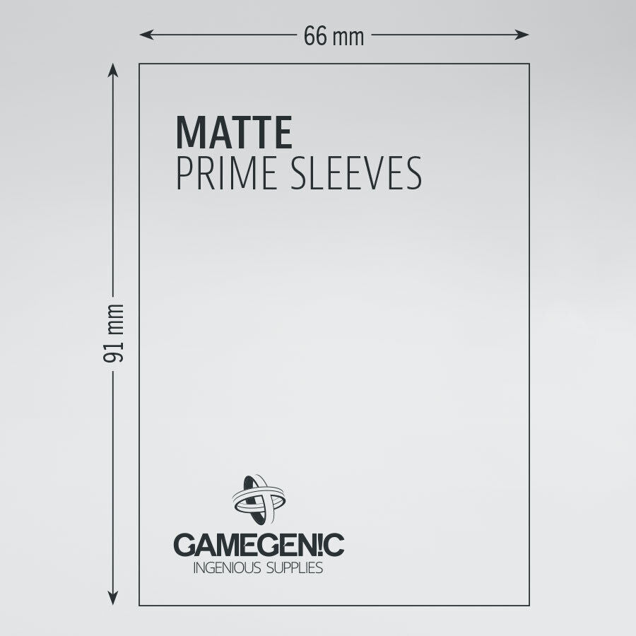 100 Matte Double Sleeving Pack Sleeves [ Gamegenic ] for Magic MTG Commander EDH - London Magic Traders Limited