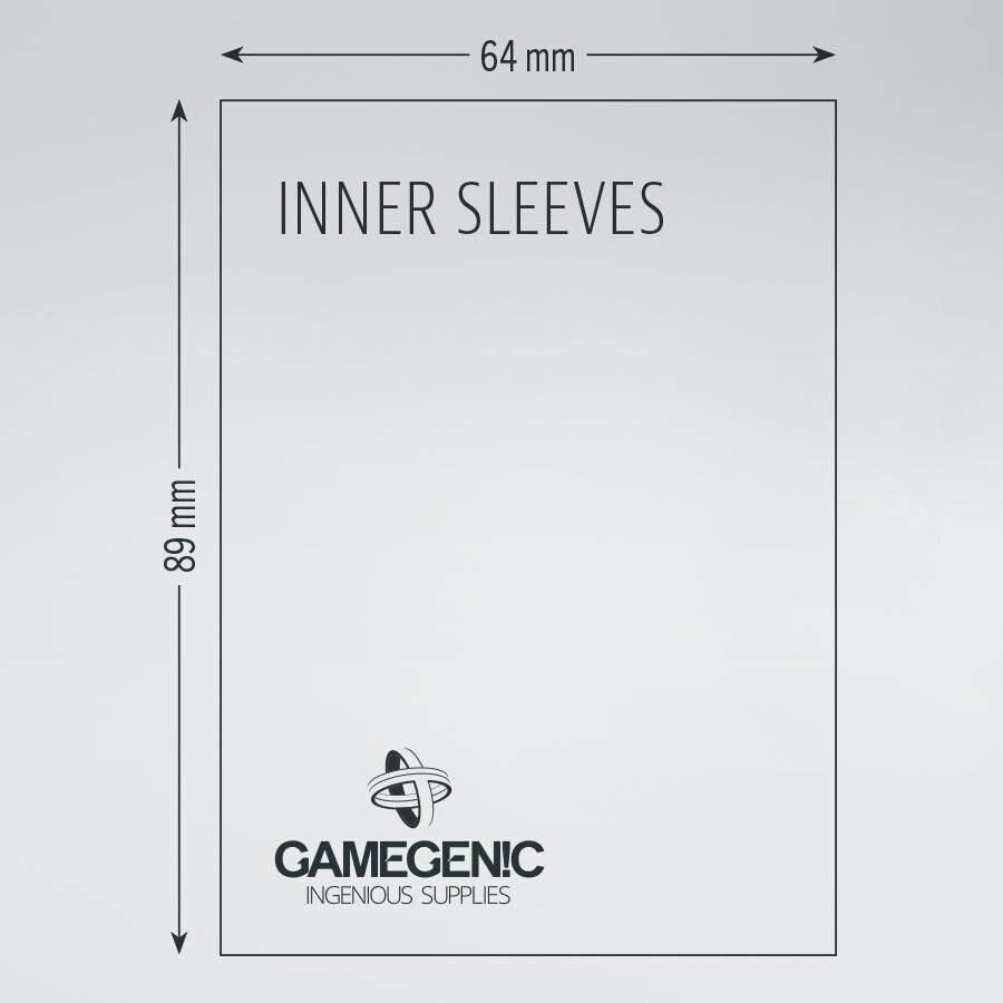 100 Matte Double Sleeving Pack Sleeves [ Gamegenic ] for Magic MTG Commander EDH - London Magic Traders Limited