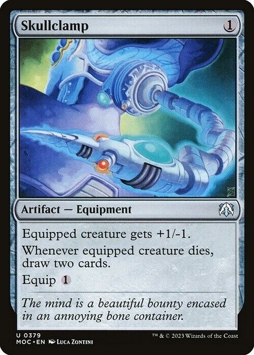 Skullclamp ~ Commander: March of the Machine [ NM ] [ Magic MTG ] - London Magic Traders Limited