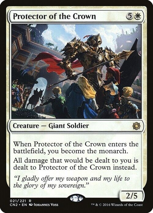 Protector of the Crown ~ Conspiracy 2 [ Excellent ] [ Magic MTG ] - London Magic Traders Limited