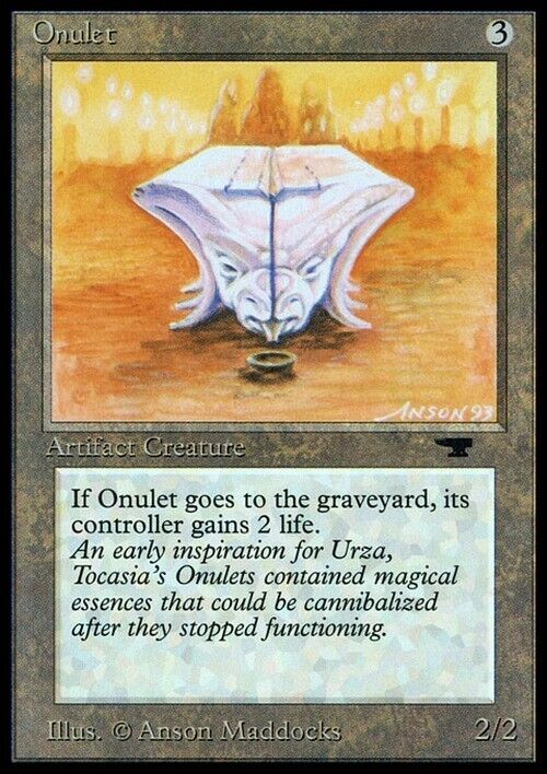 Onulet ~ Antiquities [ Excellent ] [ Magic MTG ] - London Magic Traders Limited