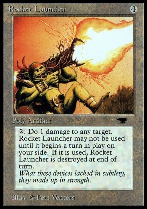 Rocket Launcher ~ Antiquities [ Excellent ] [ Magic MTG ] - London Magic Traders Limited