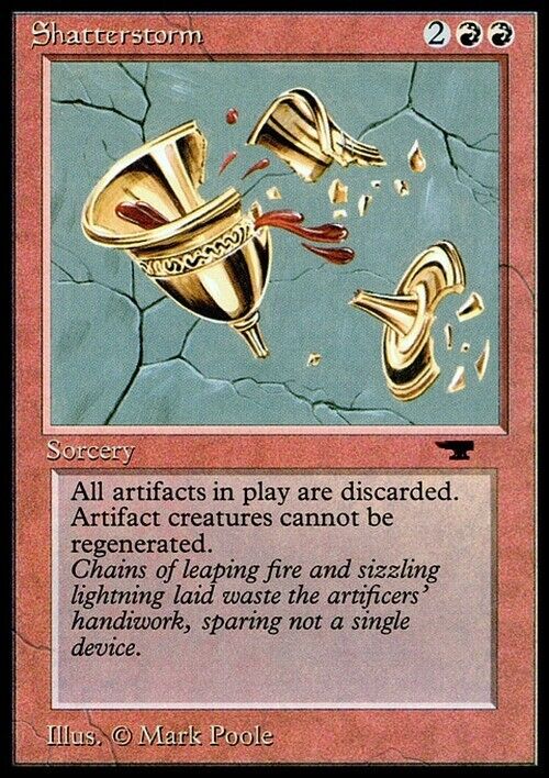 Shatterstorm ~ Antiquities [ Excellent ] [ Magic MTG ] - London Magic Traders Limited