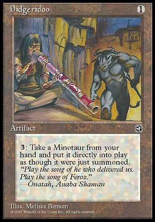 Didgeridoo ~ Homelands [ MODERATELY PLAYED ] [ Magic MTG ] - London Magic Traders Limited