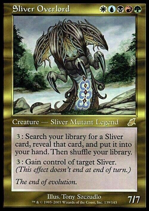 Sliver Overlord ~ Scourge [ MODERATELY PLAYED ] [ Magic MTG ] - London Magic Traders Limited