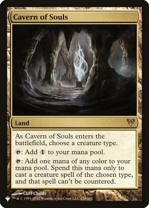 Cavern of Souls  ~ The List [ NearMint ] [ Magic MTG ] - London Magic Traders Limited