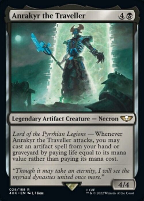 Anrakyr the Traveller ~ Commander: Warhammer 40,000 [ NearMint ] [ Magic MTG ] - London Magic Traders Limited