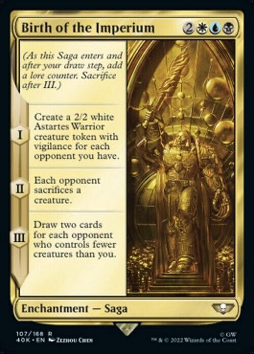 Birth of the Imperium ~ Commander: Warhammer 40,000 [ NearMint ] [ Magic MTG ] - London Magic Traders Limited