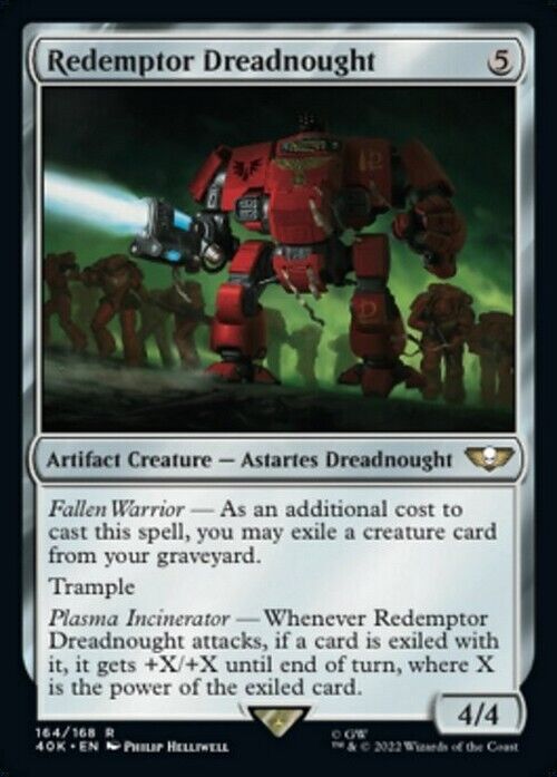 Redemptor Dreadnought ~ Commander: Warhammer 40,000 [ NearMint ] [ Magic MTG ] - London Magic Traders Limited