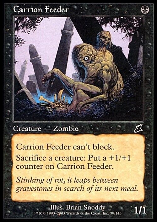 Carrion Feeder ~ Scourge [ Excellent ] [ Magic MTG ] - London Magic Traders Limited