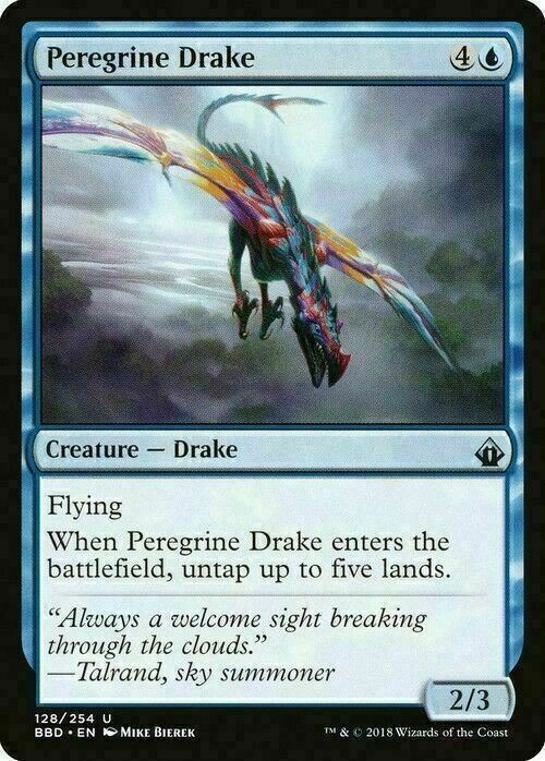 Peregrine Drake ~ Battlebond [ EX ] [ Magic MTG ] - London Magic Traders Limited