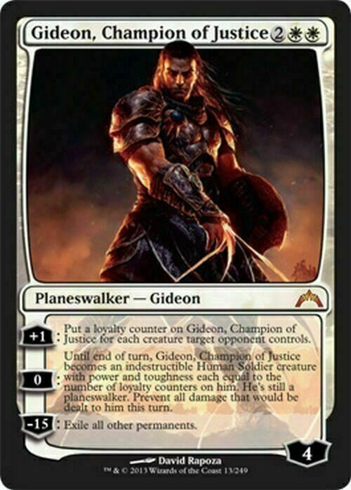 Gideon, Champion of Justice ~ Gatecrash [ Excellent+ ] [ Magic MTG ] - London Magic Traders Limited