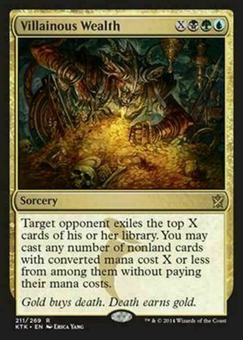 Villainous Wealth ~ Khans of Tarkir [ Excellent ] [ Magic MTG ] - London Magic Traders Limited