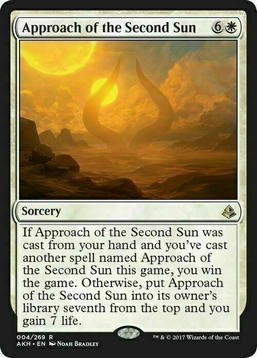 Approach of the Second Sun ~ Amonkhet [ Excellent ] [ Magic MTG ]