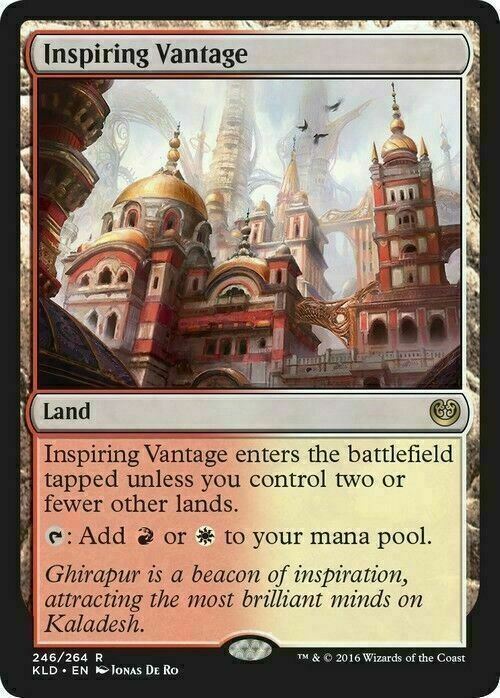 Inspiring Vantage ~ Kaladesh [ NearMint ] [ Magic MTG ] - London Magic Traders Limited