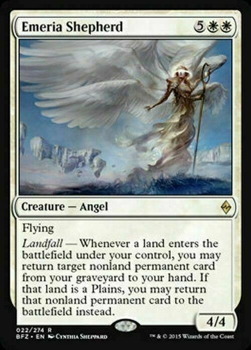 Emeria Shepherd ~ Battle for Zendikar [ Excellent ] [ Magic MTG ] - London Magic Traders Limited