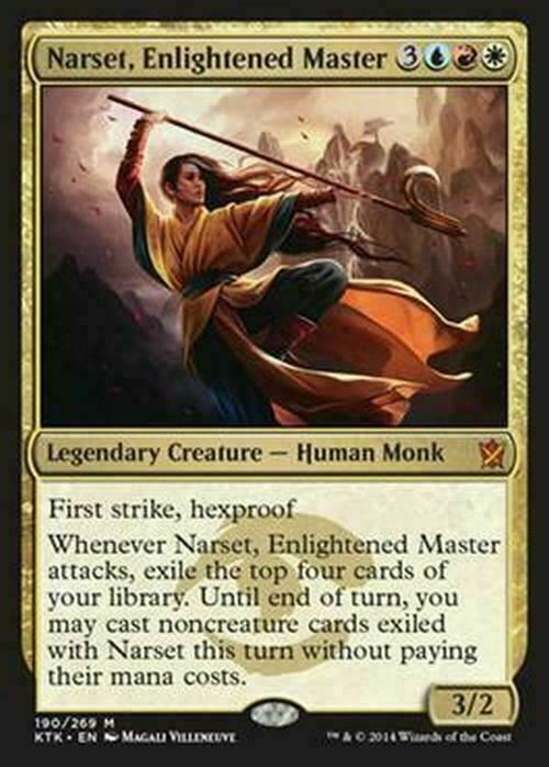 Narset, Enlightened Master ~ Khans of Tarkir [ Excellent ] [ Magic MTG ] - London Magic Traders Limited