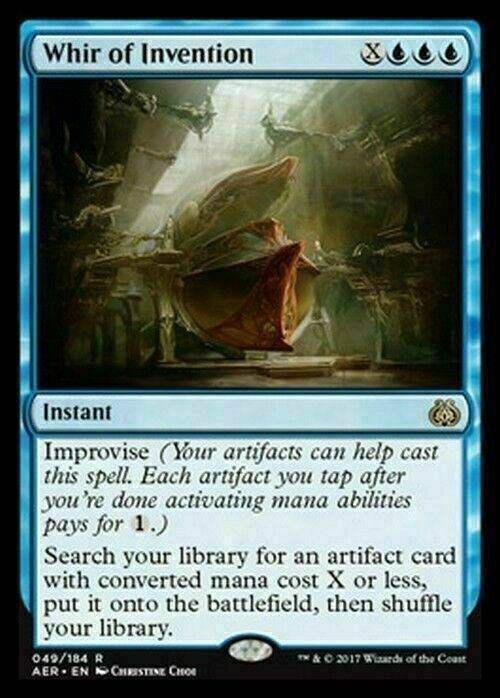 Whir of Invention ~ Aether Revolt [ Excellent+ ] [ Magic MTG ] - London Magic Traders Limited