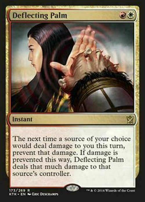 Deflecting Palm ~ Khans of Tarkir [ Excellent ] [ Magic MTG ] - London Magic Traders Limited