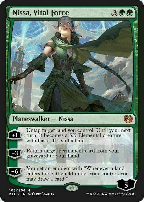 Nissa, Vital Force ~ Kaladesh [ NearMint ] [ Magic MTG ] - London Magic Traders Limited