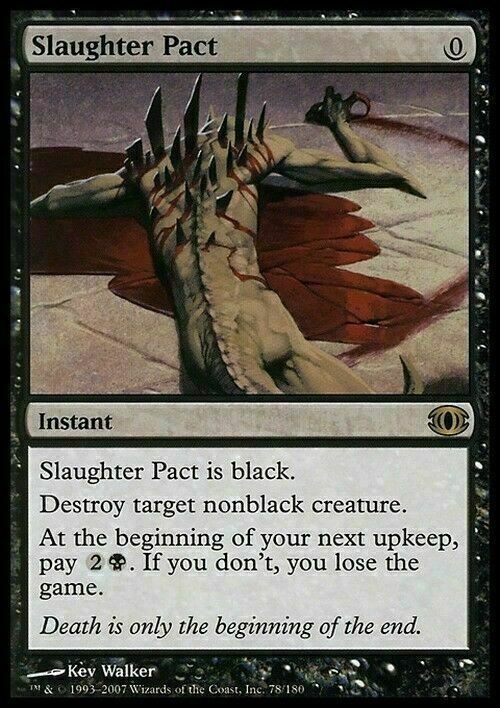 Slaughter Pact ~ Future Sight [ Excellent ] [ Magic MTG ]