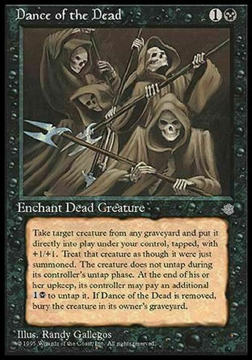 Dance of the Dead ~ Ice Age [ Excellent ] [ Magic MTG ] - London Magic Traders Limited
