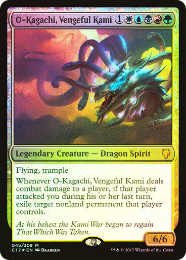 FOIL O-Kagachi, Vengeful Kami ~ Commander 2017 [ NearMint ] [ Magic MTG ] - London Magic Traders Limited