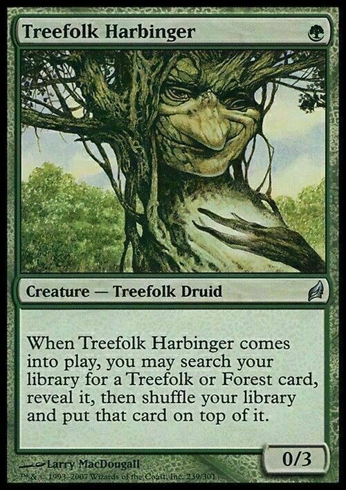 Treefolk Harbinger ~ Lorwyn [ Excellent ] [ Magic MTG ] - London Magic Traders Limited
