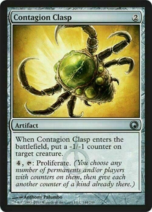 Contagion Clasp ~ Scars of Mirrodin [ Excellent ] [ Magic MTG ] - London Magic Traders Limited