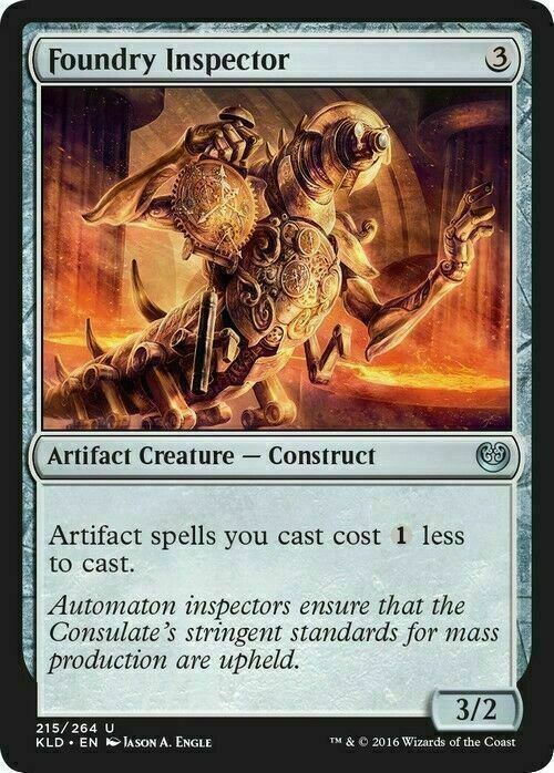 Foundry Inspector ~ Kaladesh [ Excellent ] [ Magic MTG ] - London Magic Traders Limited