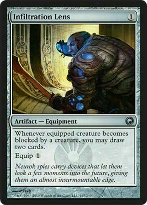 Infiltration Lens ~ Scars of Mirrodin [ Excellent ] [ Magic MTG ] - London Magic Traders Limited