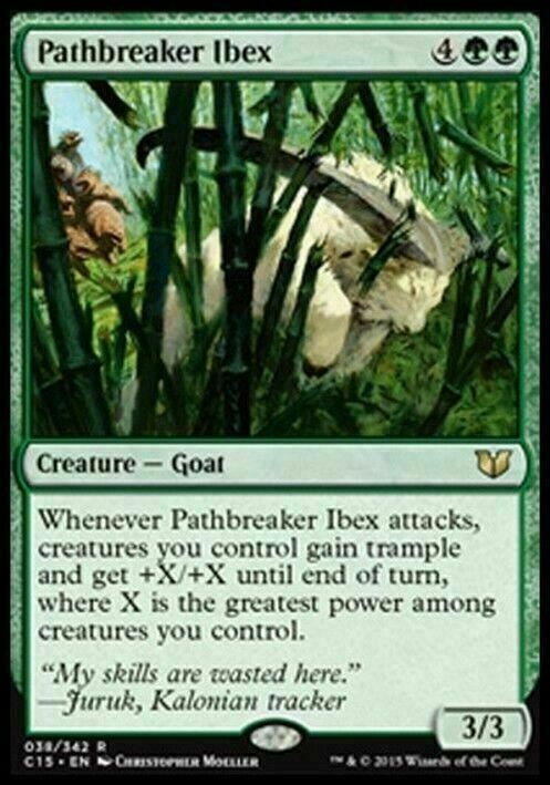 Pathbreaker Ibex ~ Commander 2015 [ NearMint ] [ Magic MTG ] - London Magic Traders Limited