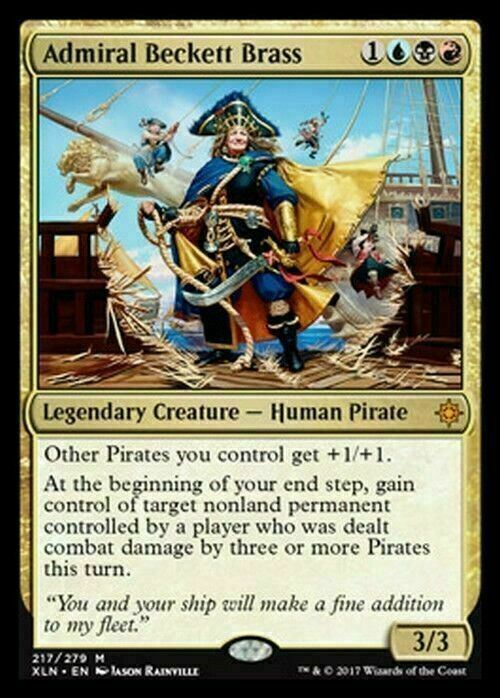 Admiral Beckett Brass ~ Ixalan [ Excellent ] [ Magic MTG ] - London Magic Traders Limited