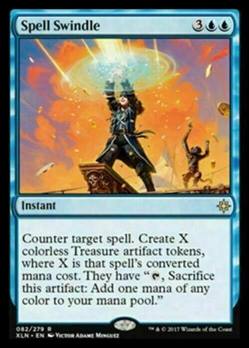 Spell Swindle ~ Ixalan [ Excellent ] [ Magic MTG ] - London Magic Traders Limited