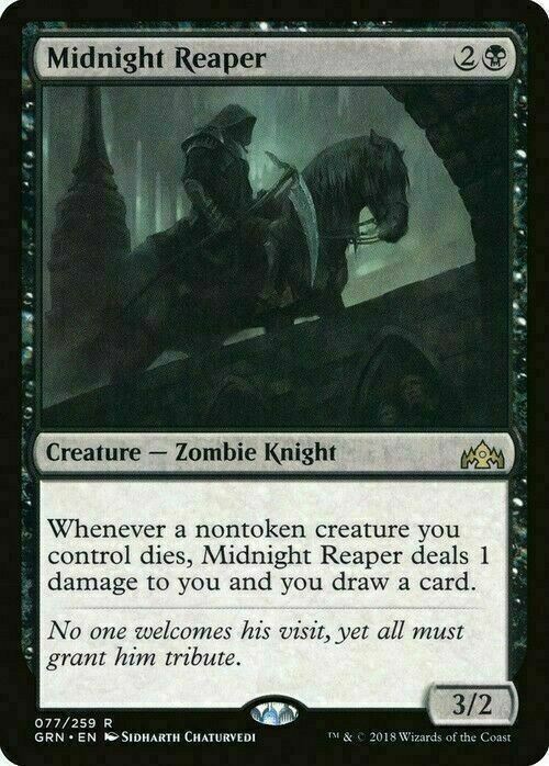 Midnight Reaper ~ Guilds of Ravnica [ NearMint ] [ Magic MTG ] - London Magic Traders Limited