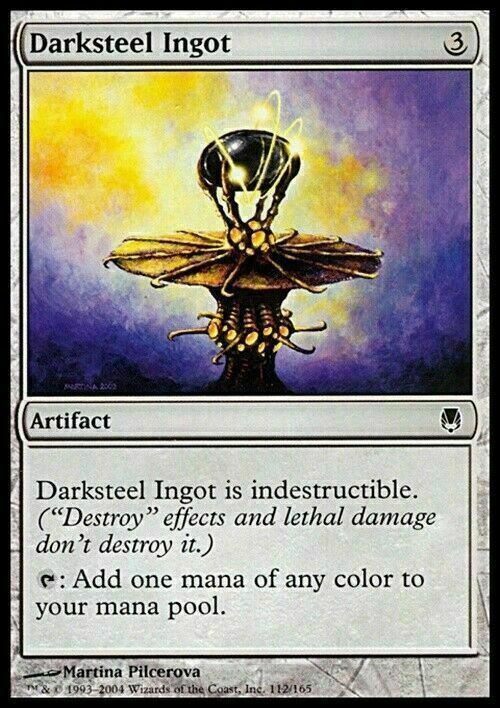 Darksteel Ingot ~ Darksteel [ Excellent ] [ Magic MTG ] - London Magic Traders Limited