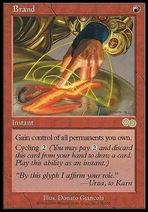 Brand ~ Urza's Saga [ Excellent ] [ Magic MTG ] - London Magic Traders Limited