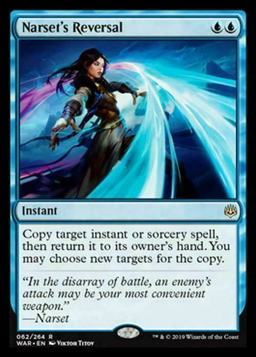 Narset's Reversal ~ War of the Spark [ Excellent ] [ Magic MTG ] - London Magic Traders Limited