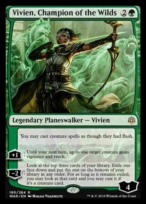 Vivien, Champion of the Wilds ~ War of the Spark [ EX ] [ MTG ] - London Magic Traders Limited