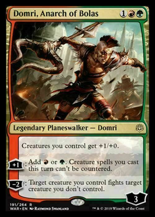 Domri, Anarch of Bolas ~ War of the Spark [ Excellent ] [ Magic MTG ] - London Magic Traders Limited