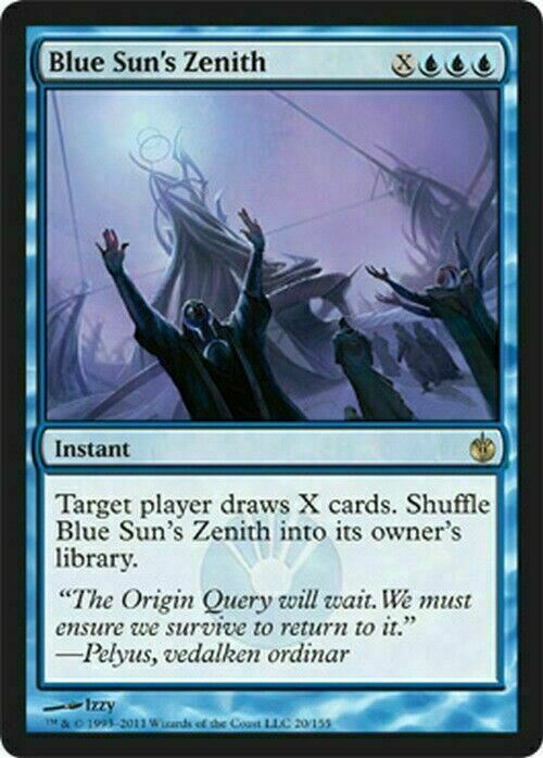 Blue Sun's Zenith ~ Mirrodin Besieged [ Excellent ] [ Magic MTG ]