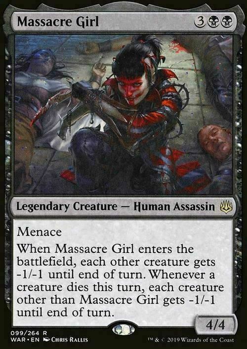Massacre Girl ~ War of the Spark [ NearMint ] [ Magic MTG ]