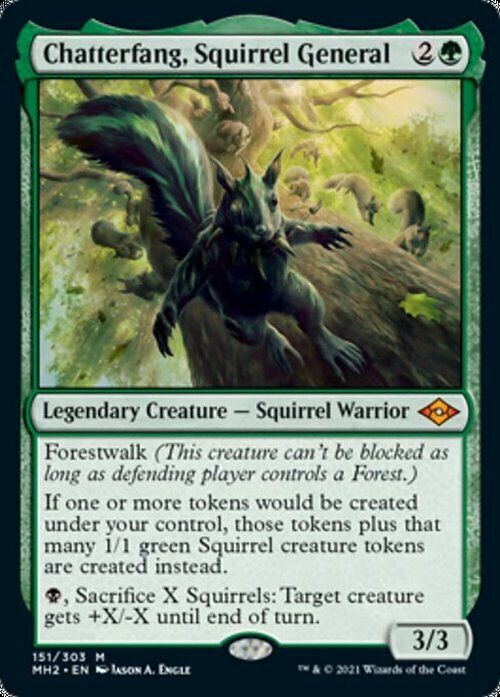 Chatterfang, Squirrel General ~ Modern Horizons 2 [ Excellent ] [ Magic MTG ] - London Magic Traders Limited