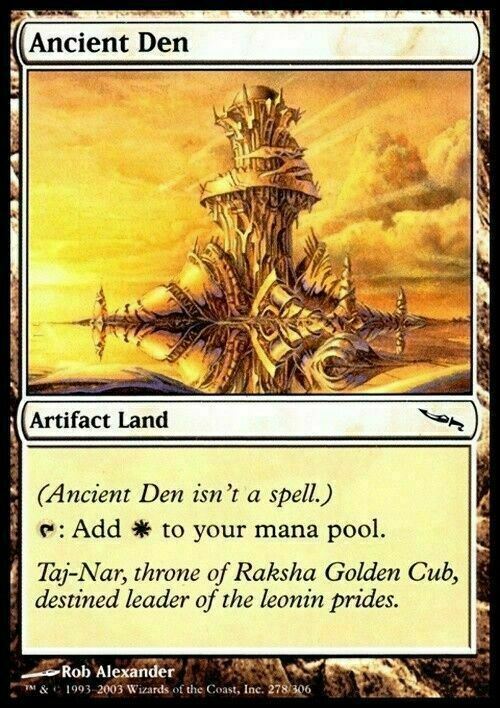 Ancient Den ~ Mirrodin [ Excellent ] [ Magic MTG ] - London Magic Traders Limited