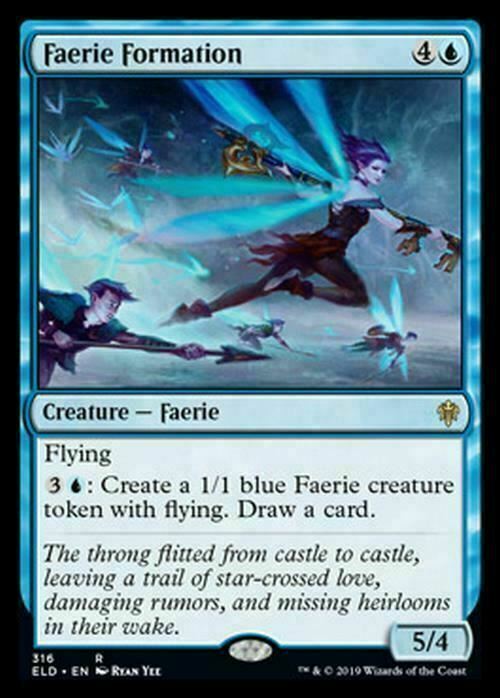 Faerie Formation ~ Throne of Eldraine [ NearMint ] [ Magic MTG ] - London Magic Traders Limited